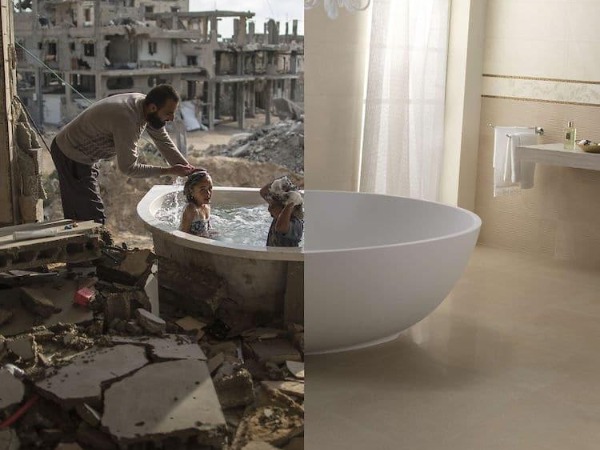 15 Combination Images Show The Parallel Universes That Today's People