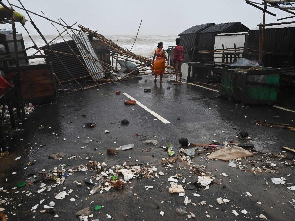 In Pics: Seawater Enters Villages, Sweeps Away Huts After Cyclone Yaas ...