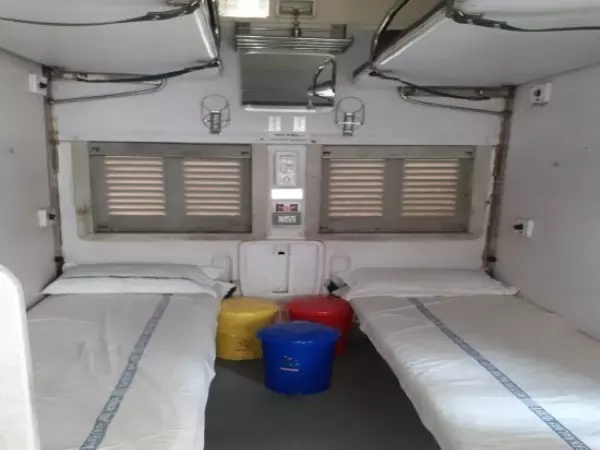 Indian railway turned coaches into covid care units