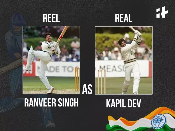 Ranveer Singh as Kapil Dev