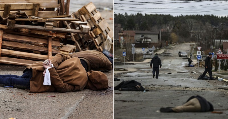 Images Of Ukrainian Town Of Bucha After An Alleged Massacre By Russia 