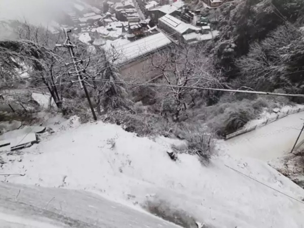 Shimla Queen Of Hills Turns Into Stunning Winter Wonderland After