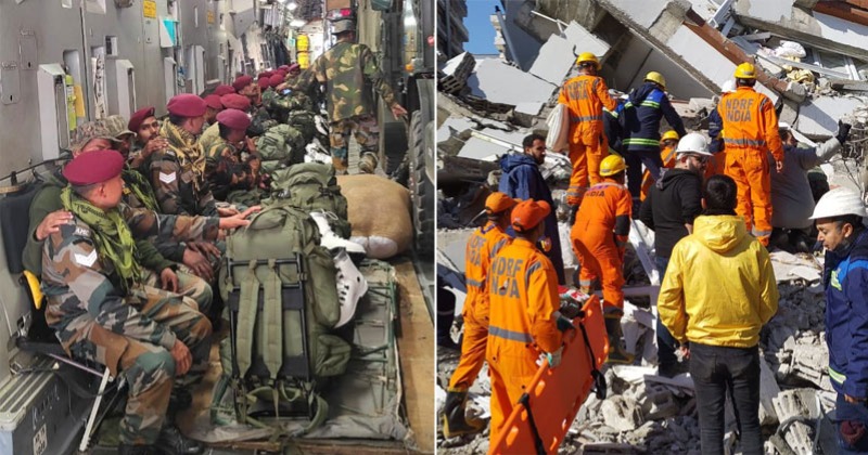 In Pics: How The Indian Army & NDRF Are Working Tirelessly To Save ...