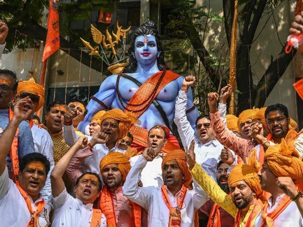Photos Of Ayodhya Ram Mandir Celebration Around The World