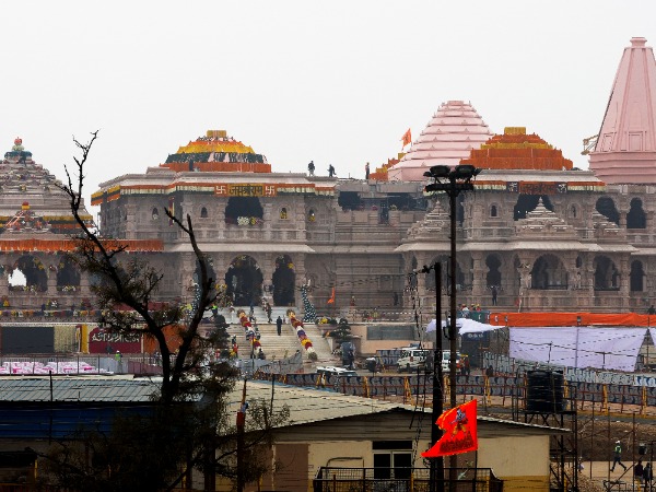 Stunning Images From Ayodhya Ahead Of Ram Mandir Inauguration