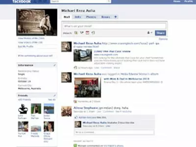 Facebook profile