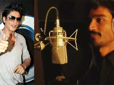 SRK does Kolaveri Di in Dhanush's style