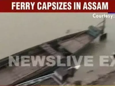 Ferry capsizes
