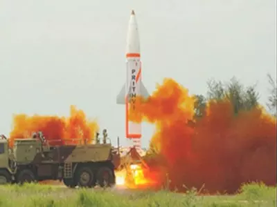 Prithvi-II ballistic missile