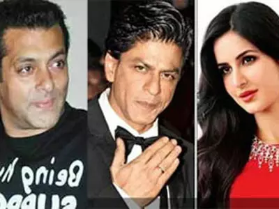 Shah Rukh, Katrina, Salman