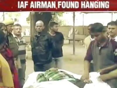 IAF officer found hanging