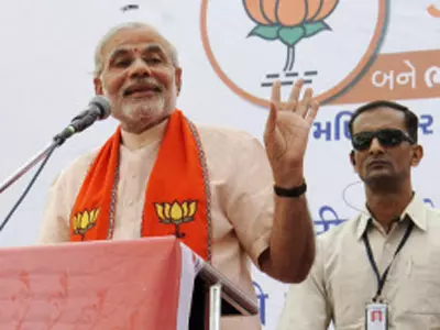 Narendra Modi unveils party manifesto for Gujarat