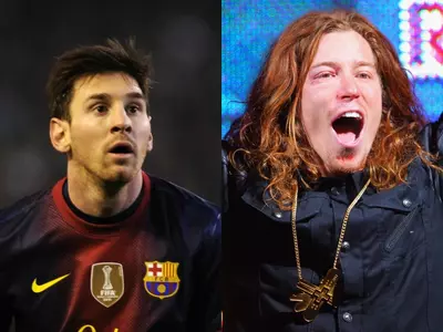 Shaun White vs Lionel Messi