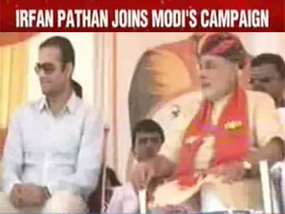 Irfan Pathan-Narendra Modi