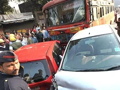 Pune bus driver goes on rampage