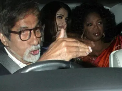 Oprah meets the Bachchans