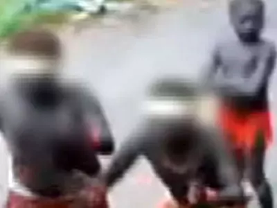 Shocking video: Tribals 'forced to dance' for food