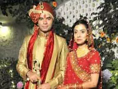 Mohit Chauahn with wife