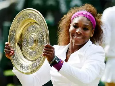 Serena Williams wins her fifth Wimbledon title