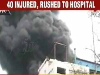 AP: Massive fire in chemical factory, 5 feared dead