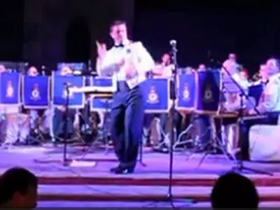 UK’s royal Air Force band plays ‘Chammak Challo’