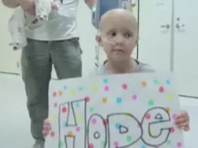 Young cancer patients' ‘Stronger’ video a big hit
