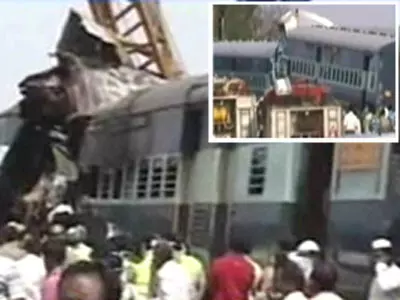 Train collision in Andhra; 14 dead, 50 injured