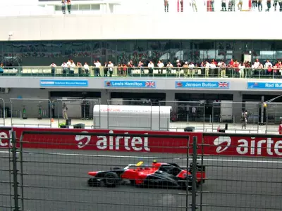 Unseen Action from F1 Indian Grand Prix