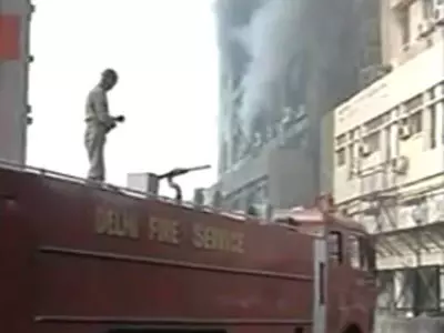 Fire at Himalaya House building in Delhi, no casualties