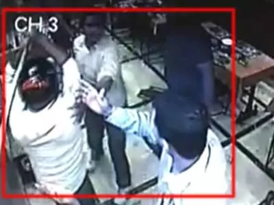 CCTV footage: Goons ransack Delhi restaurant