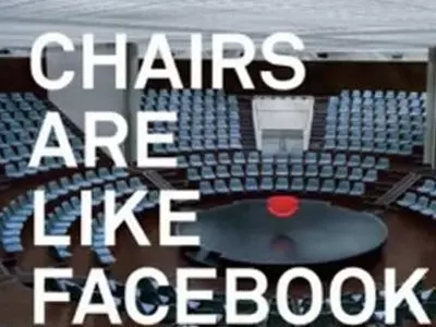 WATCH: Chairs are like Facebook, says first ad