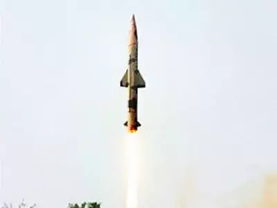 Prithvi-II ballistic missile test-fired