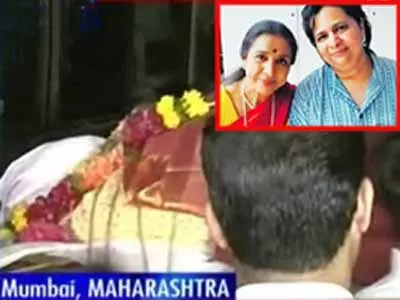 Varsha Bhosle’s last rites performed in Mumbai