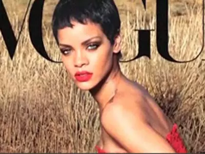 Behind the scenes: Rihanna's Vogue photo shoot