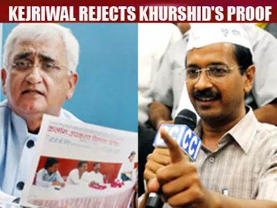 Salman Khurshid vs Arvind Kejriwal