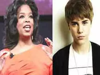 Oprah Winfrey-Justin Bieber