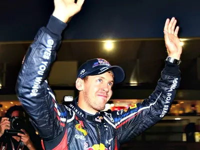 Sebastian Vettel ecstatic after Japanese GP win