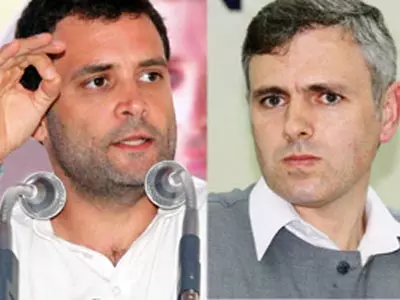 Rahul takes on Omar for not empowering panchayats