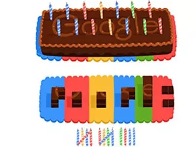 Google celebrates its 14th birthday with an animated doodle