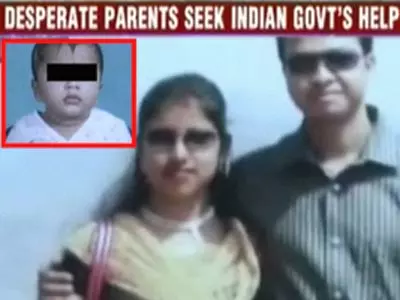 Child custody battle haunts another Indian couple