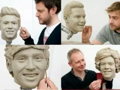 First Look: One Direction Wax Statues At Madame Tussauds