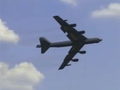 B-52 Carpet Bombing