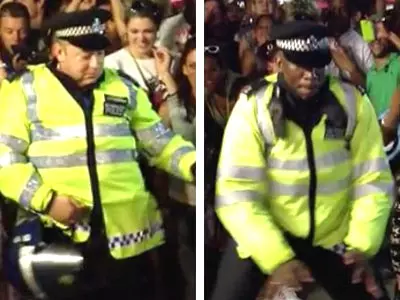 Dancing London police officers’ video goes viral