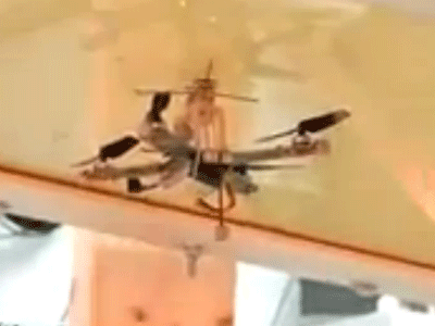 Micro UAV with Improved Landing