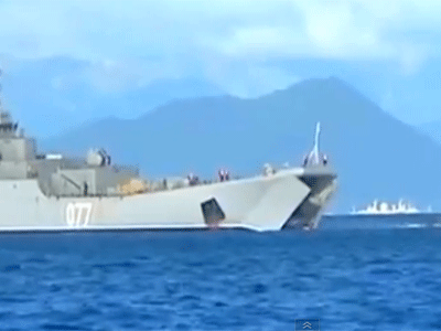 Secret Russian Military Naval Drills