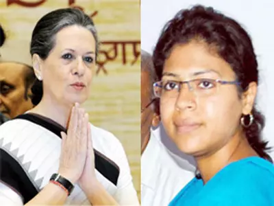 Sonia Gandhi-Durga Shakti Nagpal