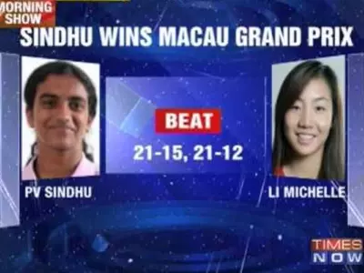 PV Sindhu wins Macau Open
