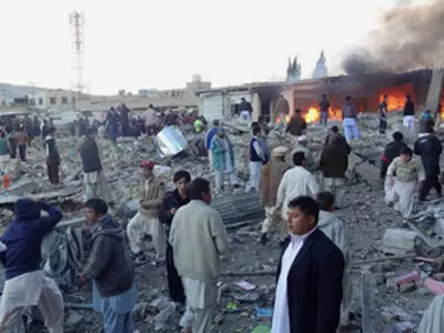 Bomb blast rocks Pakistan's Quetta city, over 60 dead