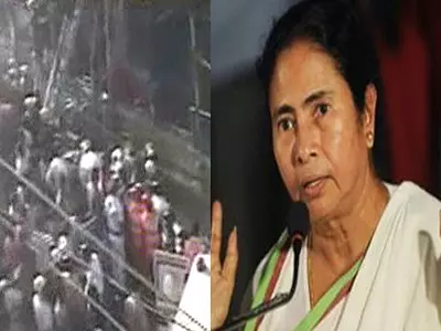 Mamata hints at sabotage in Kolkata market fire