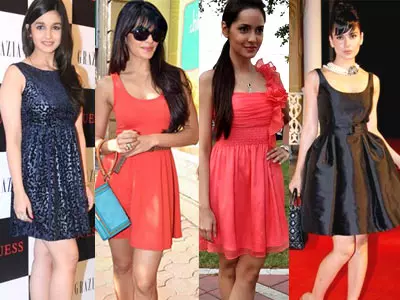 Watch: Bollywood babes in mini frocks!